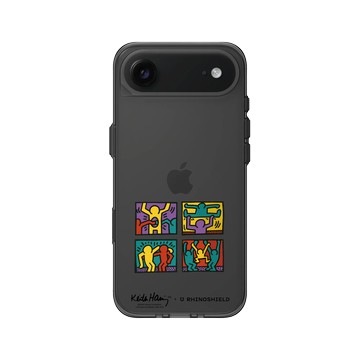 iPhone Air Clear (相機按鈕) 酷墨灰 - Keith Haring - 普普商店