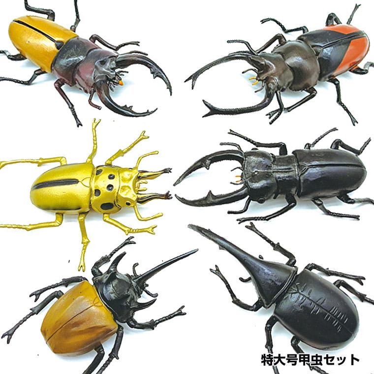 クワガタ、カブトムシ　フィギュア？ カブトムシ クワガタ 昆虫フィギュア19体 - メルカリ