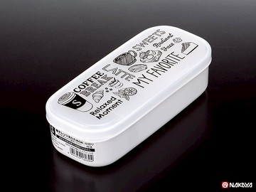 asdfkitty*日本製 NAKAYA長方型保鮮盒/便當盒-可微波-510ML