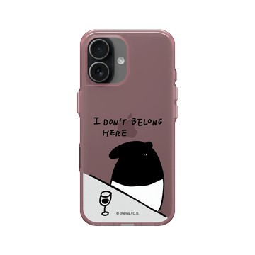 iPhone 17 Clear (相機按鈕) 晶醺玫 - 馬來貘 Laimo - 孤芳自賞