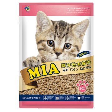 [mia咪芽]天然北美松木砂 貓砂(20l)