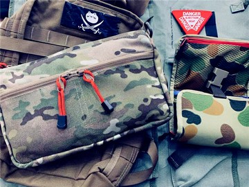 貓虎獸戰術大狗機能工裝硬核軍迷尼龍個性時尚進口Multicam挎包