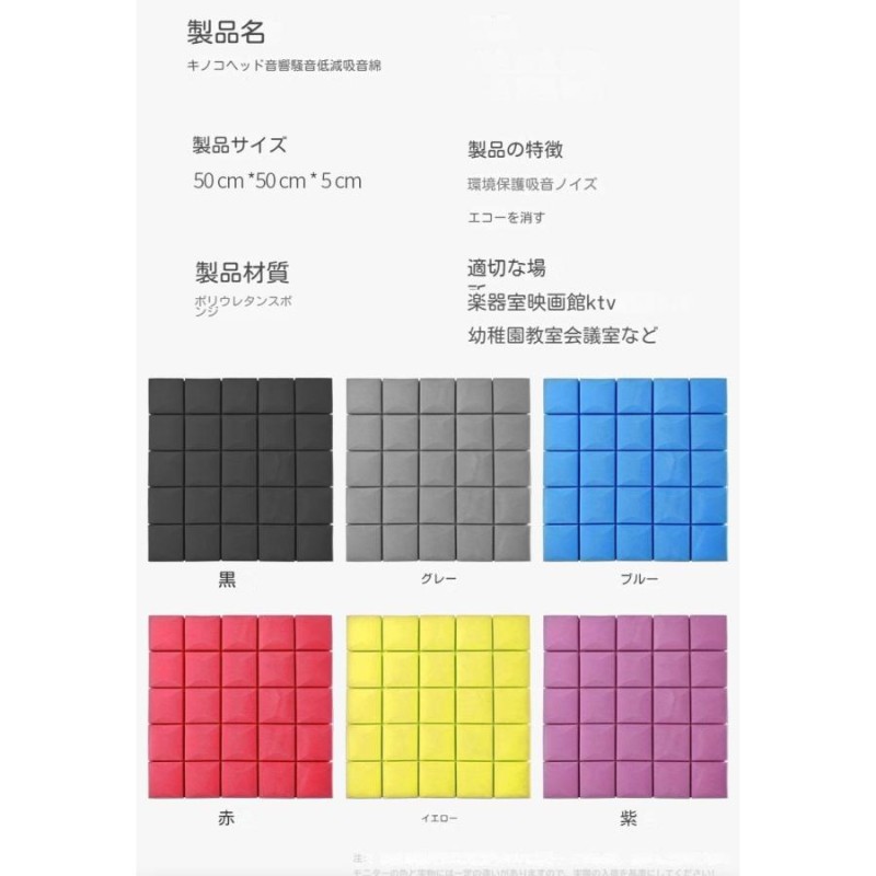 防音シート 10枚セット 壁 貼り付け 吸音材 貼る ニトリ壁