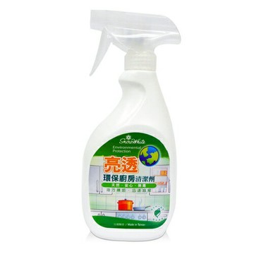 [新品上市]【史代新文具】白雪 600ml 亮透環保廚房清潔劑 (12罐/箱)