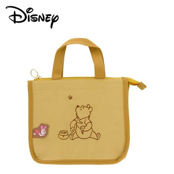 【日本正版】小熊維尼 輕便 保冷袋 手提袋 便當袋 保冷提袋 保溫袋 維尼 Winnie 迪士尼 Disney - 793948