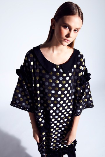 moi non plus 愛黛兒點點蝴蝶結洋裝