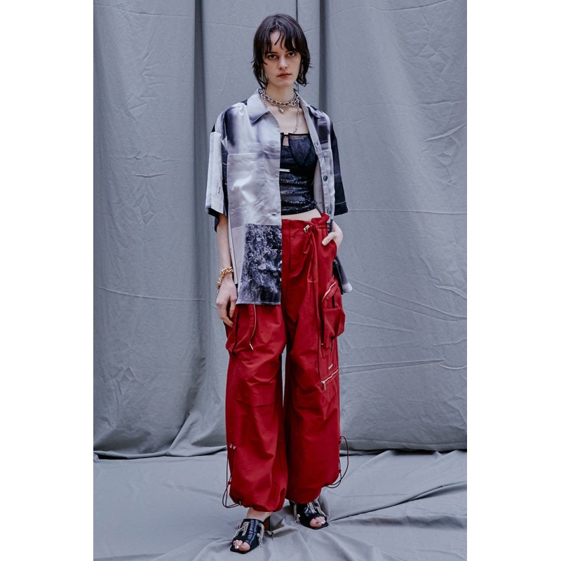 12,250円prank project Super Wide Track Pants