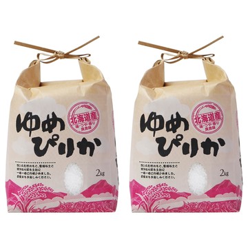 Well Life 悅生活 谷穗 最高金賞獎北海道濃郁夢美人米  2kg  2個  特A級