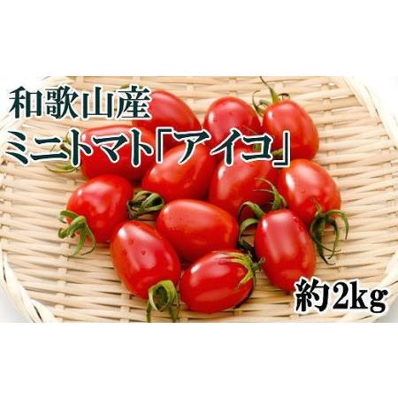 ふるさと納税 和歌山産ミニトマト「アイコトマト」約2kg（S・Mサイズおまかせ） 和歌山県九度山町