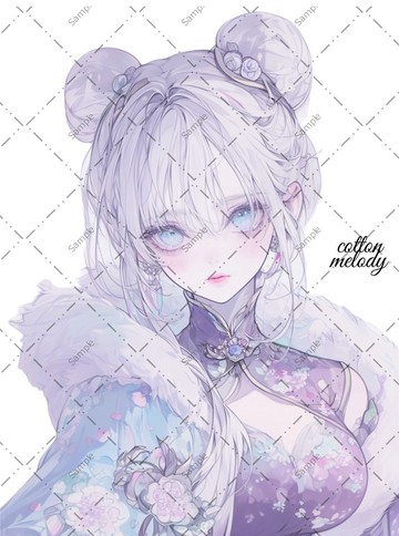 原廠貼紙 no.1044 人物貼紙 原創貼紙 人物貼紙 少女貼紙 原創人物貼紙