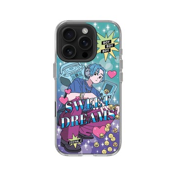 iPhone 16 Pro Clear Case（相機按鈕） 透明 - 子凡 Zzifan_z - 千禧男孩