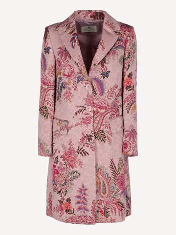 Etro Single Breasted Coat
