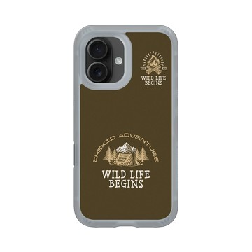 iPhone 16 AirX 流變灰 - KID - 野營聚落之火