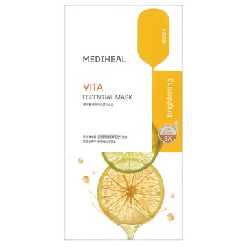 MEDIHEAL 美迪惠爾 維他命C亮白保濕導入精華面膜  10個裝  1組