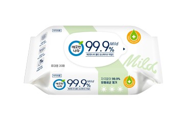 kleannara Mild Clean Hand Sanitizing Wipes 20P