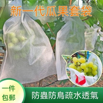 【防蟲套袋】露天加厚無紡布葡萄套袋防蟲防鳥水果專用袋防水透氣枇杷保護袋子00