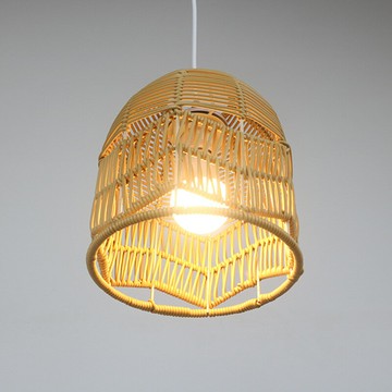 ??快速出貨?? 附發票 藤編中式燈籠復古禪意創意燈具餐廳餐飲茶室民宿吊燈新中式