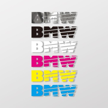 BMW/SP/車貼 SunBrother孫氏兄弟 防水貼紙 車貼貼紙