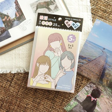 3x5相片平口保護套 SPA-273 相片 相本