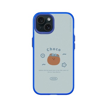 iPhone 15 Clear 激光藍 - 布朗尼 annnbrownie - 冷笑話熊