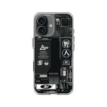 iPhone 17 Clear Case（相機按鈕） 透明 - KID - 透視KID野人