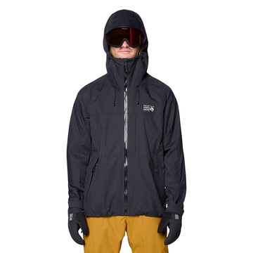 Mountain Hardwear Firefall Trifecta Jacket 兩件式防水化纖連帽外套 男款 黑色 #2134711