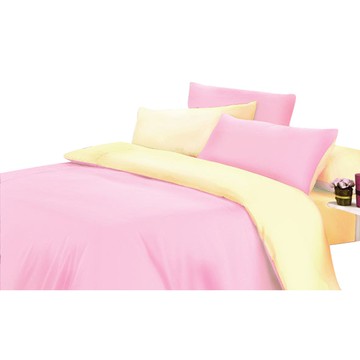 吸濕排汗專利技術涼感紗加大三件式床包組 /粉紅床包系列