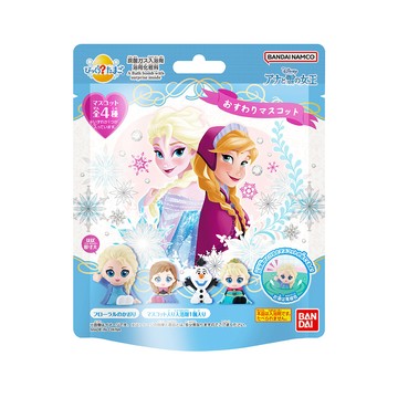 日本 BANDAI - 冰雪奇緣入浴球(泡澡球)-5入組(隨機出貨)