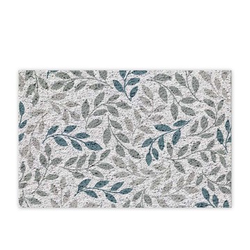 【好物良品】80x120cm_獨家設計大尺寸可剪裁玄關絲圈刮泥地墊-北雪森林