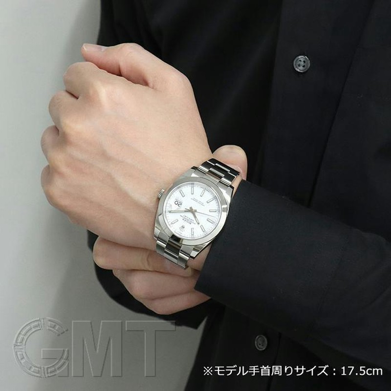 ロレックス デイトジャスト41 126300 ホワイト オイスターブレス