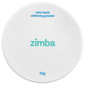 Zimba, 薄荷牙齒潔白粉，30 克