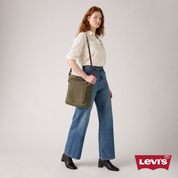 Levi s 帆布托特包 皮革肩帶 多口袋 人氣新品