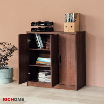 【RICHOME】DUKE-三門檔案書櫃