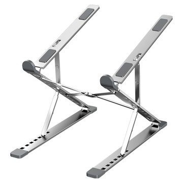 OMG 鋁合金筆記本支架 N8  銀色  1個