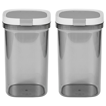 磁吸勺密封奶粉罐  2個容器 + 2個蓋子  2個