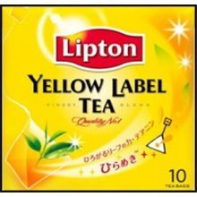 Lipton Yellow Label tea bags 2gX10 bags x6 pieces