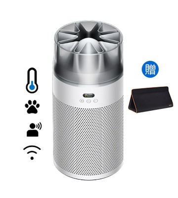【送收納包】Dyson HushJet™ Purifier Compact 噴射氣流空氣清淨機 HJ10 (銀白色)*