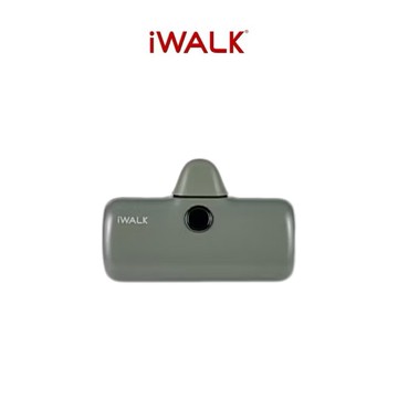【Leo手機周邊專賣店】iWALK 五代PRO直插式行動電源 / Type-C / 叢林綠