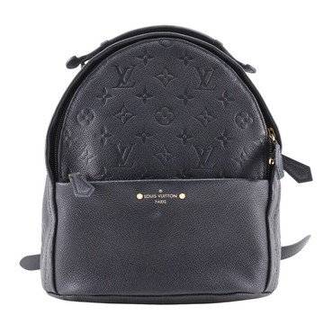 【日本直送】路易威登 LOUIS VUITTON Sorbonne 後背包 M44016 Monogram Empreinte 壓紋皮革 黑色 女款【二手】