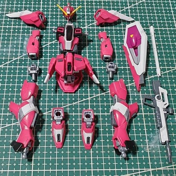 【台灣出貨】✨免運 補件萬代拼裝 HG 1/144 無限正義高達二式 拼裝模型按部位補件鋼彈補件 機娘補件
