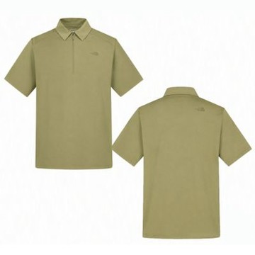 The North Face 北臉 短袖上衣 男 POLO衫 吸濕排汗 M ELITE HECTO SS POLO 綠 NF0A8G7C2EL