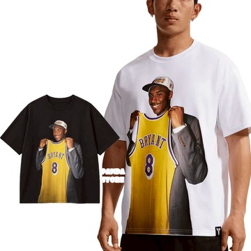 胖達 ) NIKE DRI-FIT MAX KOBE TEE 印花 寬鬆 短袖 IF4960-100 白 010 黑