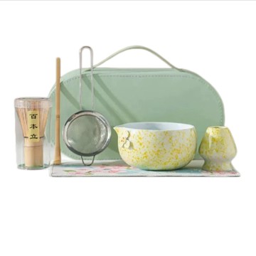 茶具組 日式復古抹茶套裝茶筅有嘴茶具手工打抹茶宋代點茶工具陶茶碗用具