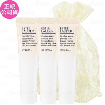 ESTEE LAUDER 雅詩蘭黛 粉持久天生美肌乖乖乳SPF20 PA++(15ml)*3旅行袋組(公司貨)