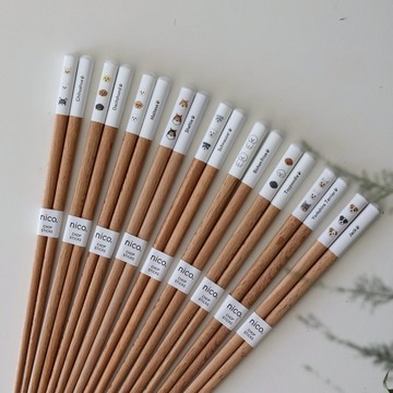 【Yourtableware】 禮物獨家 喬遷禮 日本 mimi 可愛狗狗 筷子 單雙禮盒組