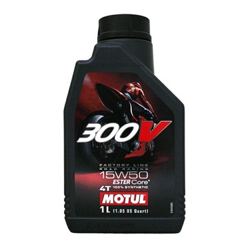 MOTUL 300V ROAD RACING 15W50 4T 酯類 全合成機油【299免運領券再享折扣】