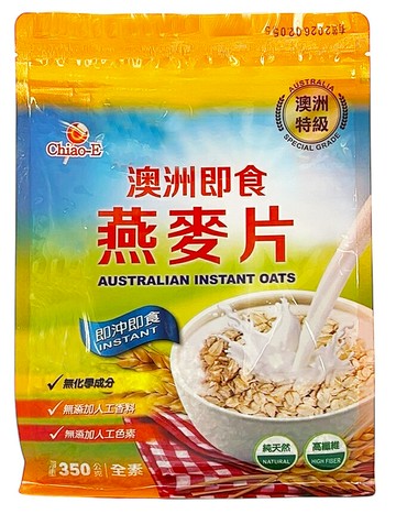 《 Chara 微百貨 》 巧益 澳洲 燕麥片 350g 燕麥片 細 大燕麥片 粗 團購 批發
