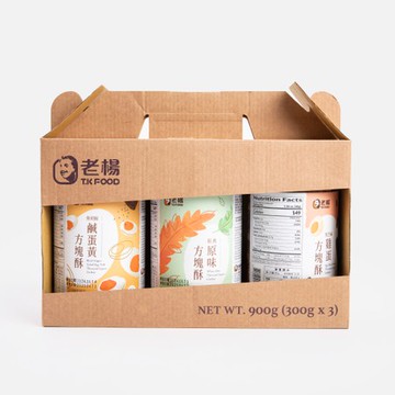 老楊方塊酥三入提盒組900G