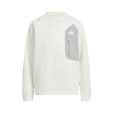 Adidas JK KN Crew 童裝 白灰色 運動 休閒 長袖 KG5952