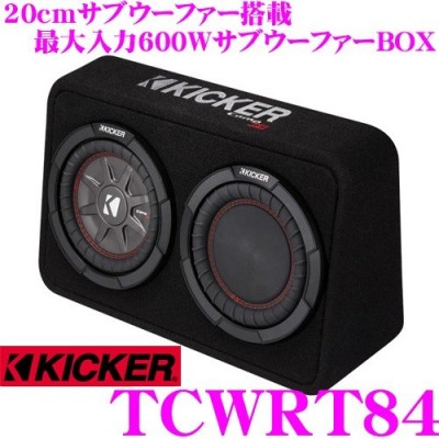 日本正規品 キッカー KICKER TCWRT84 最大入力600W 4Ω 20cm